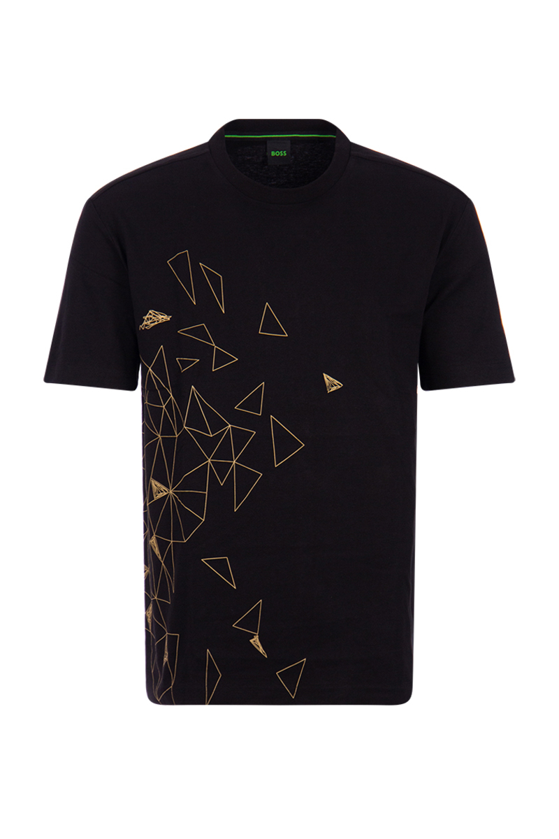 Hugo Boss T-shirt 50477627 Teego 2 Zwart