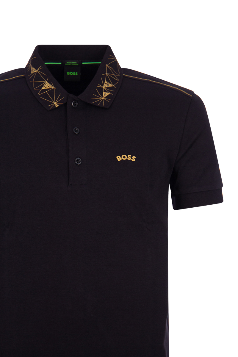 Hugo Boss Polo 50480648 Paddy 9 Zwart