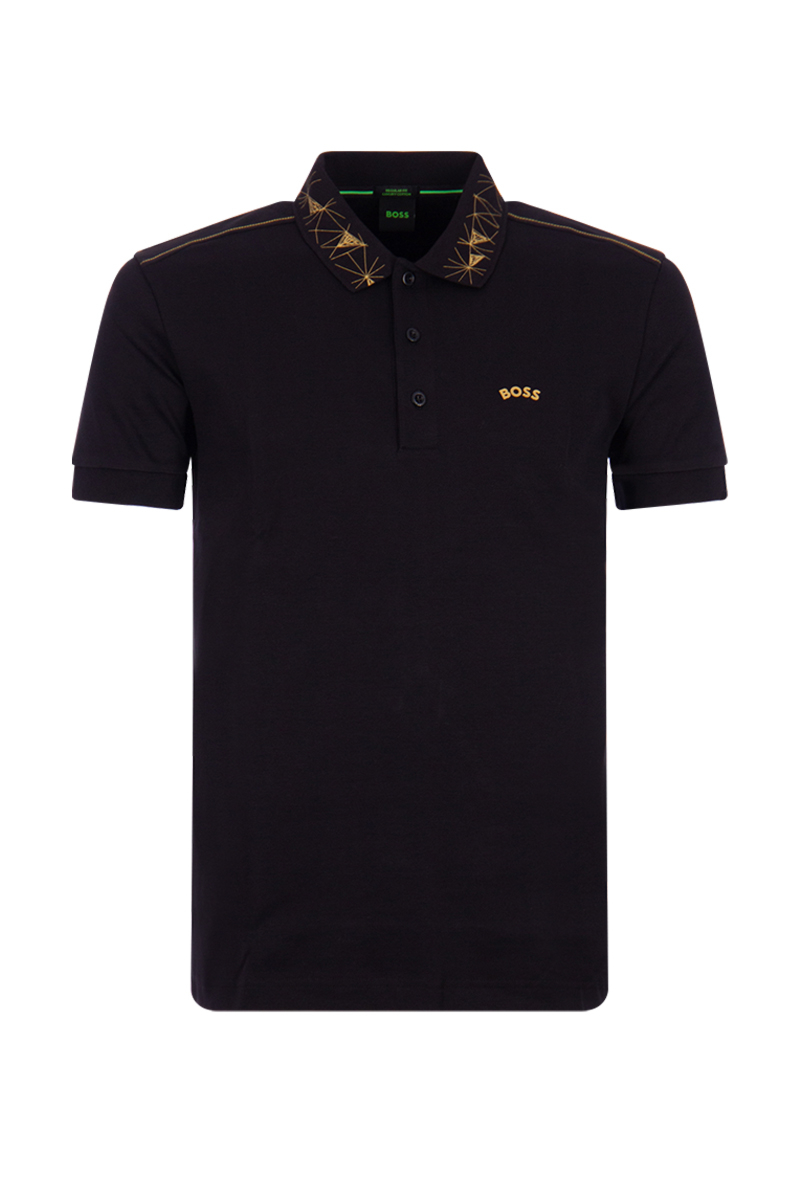 Hugo Boss Polo 50480648 Paddy 9 Zwart
