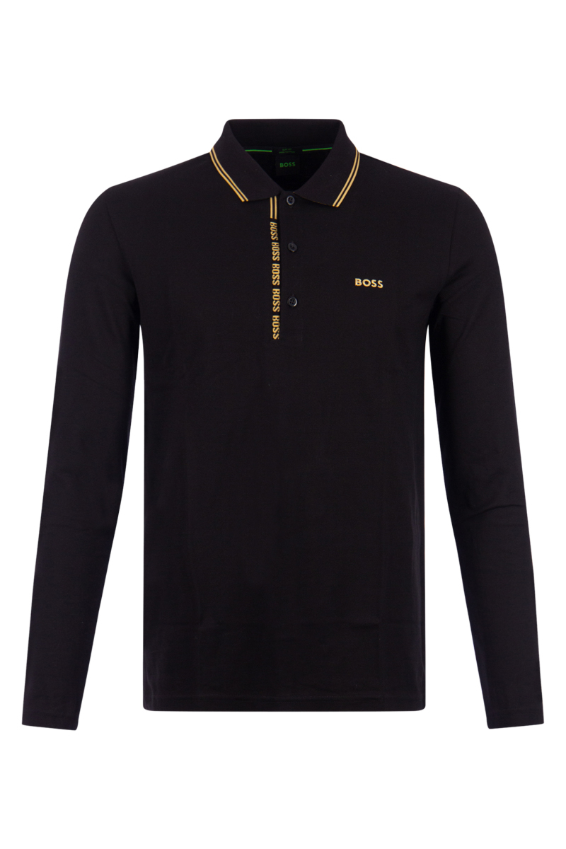 Hugo Boss Polo 50475649 Pleesy Zwart