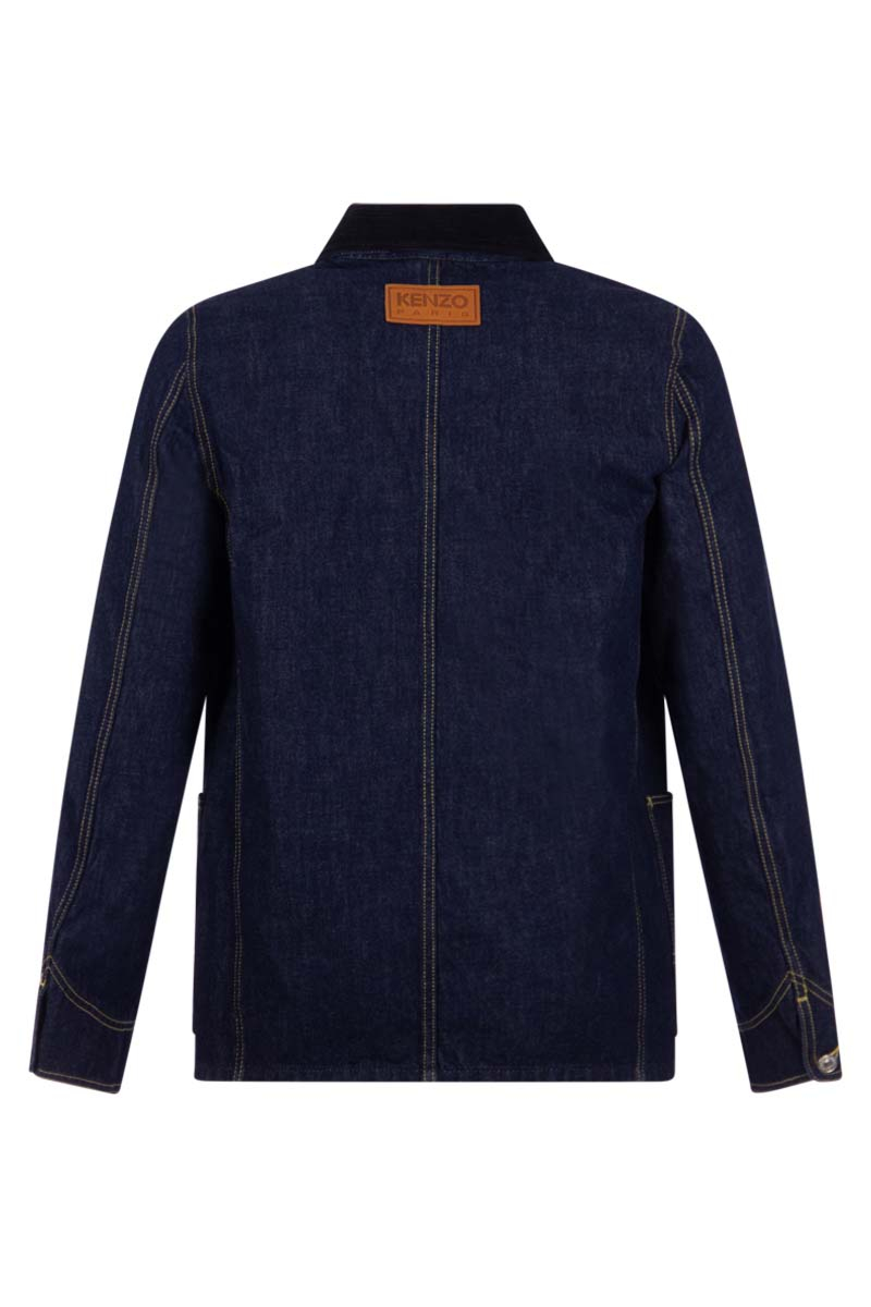 Kenzo Jas Fc65dv1019eb Raw Denim