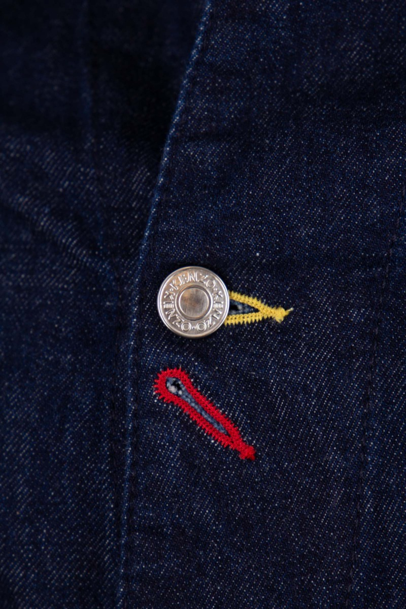 Kenzo Jas Fc65dv1019eb Raw Denim