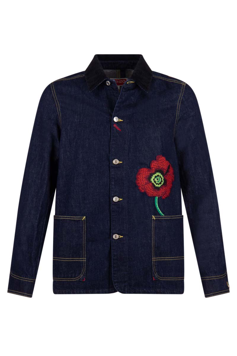 Kenzo Jas Fc65dv1019eb Raw Denim