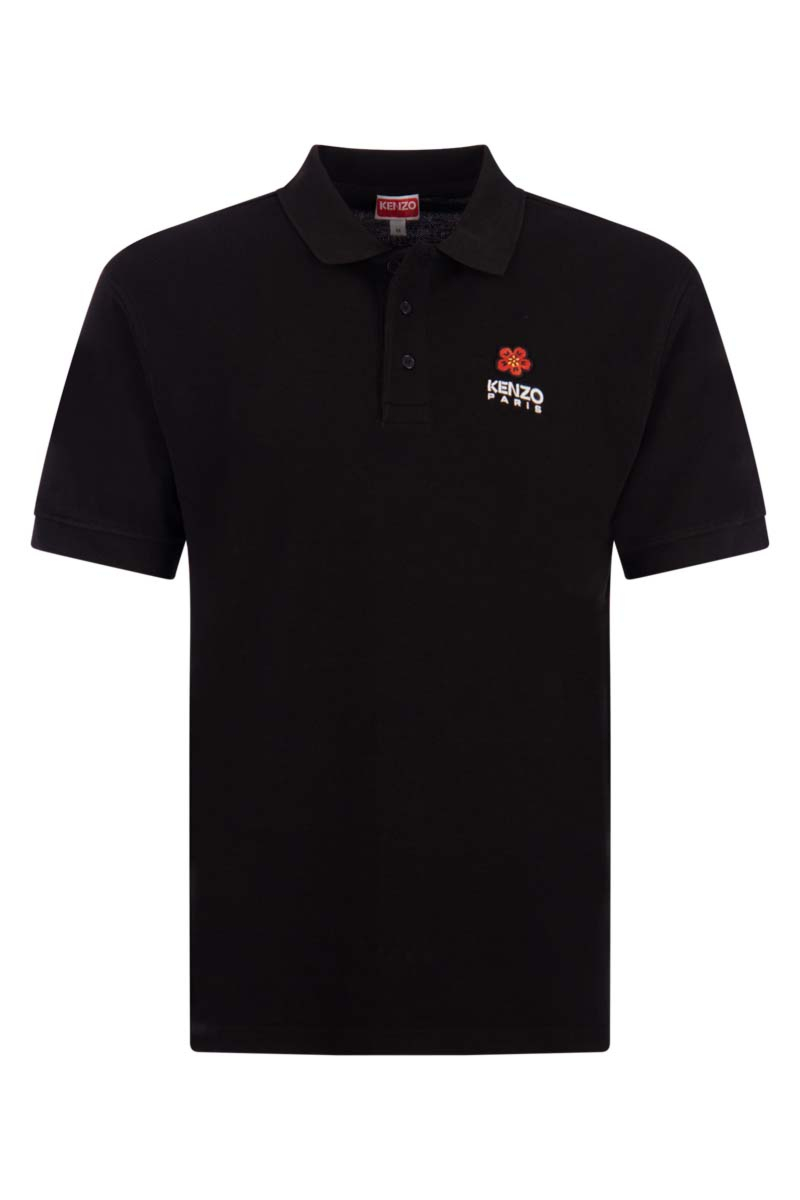 Kenzo Polo Fc65po0024pu Zwart