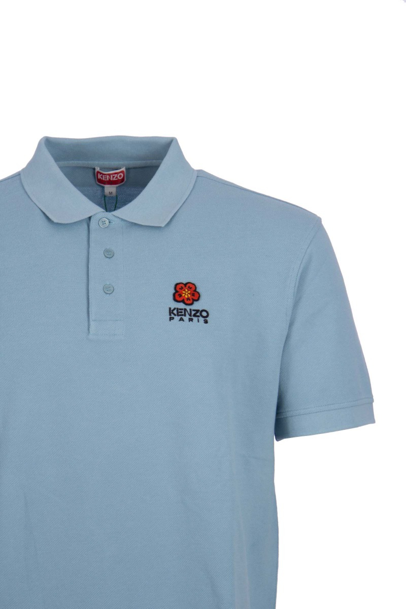 Kenzo Polo Fc65po0024pu L-blauw