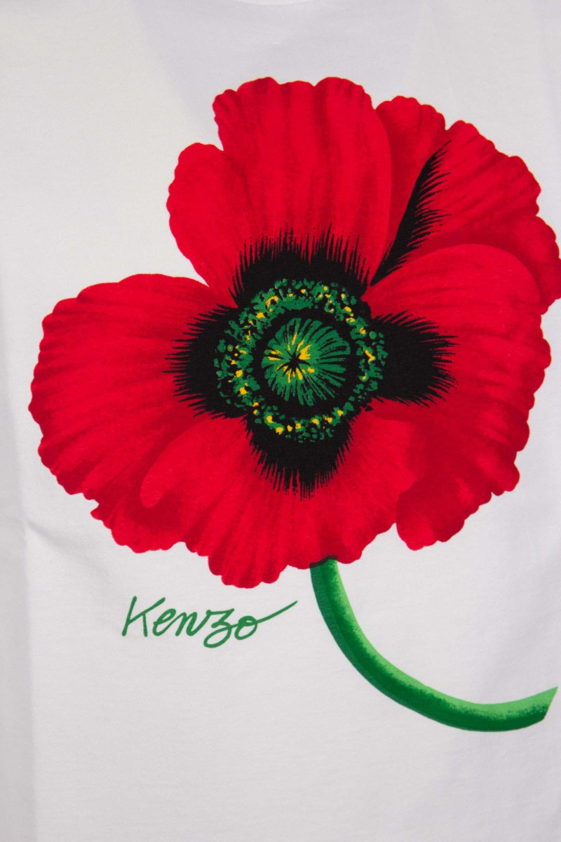 Kenzo T-shirt Fc65ts4164sy Wit