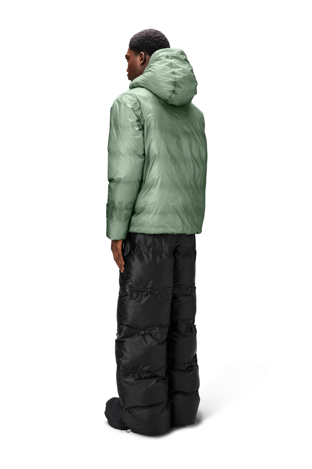 Rains Jas Kevo Puffer Jkt L-groen