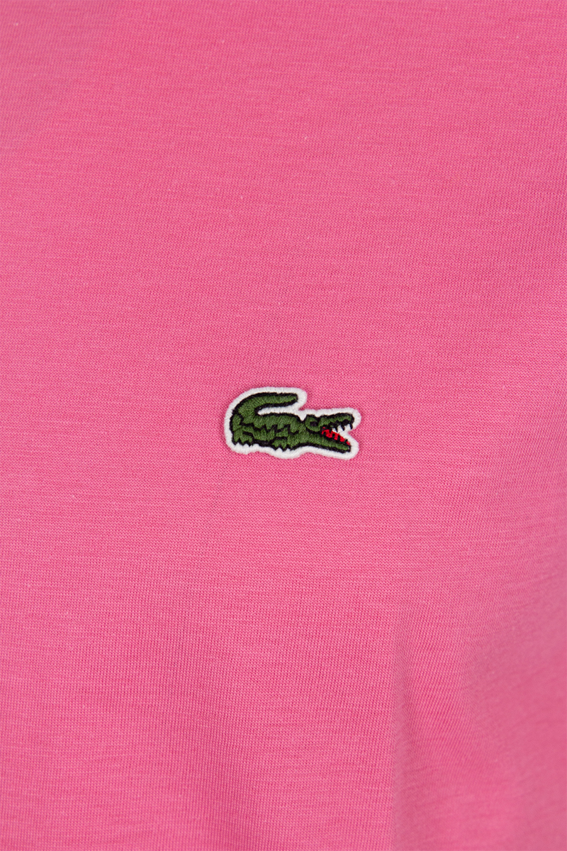 Lacoste T-shirt Th6709 Roze