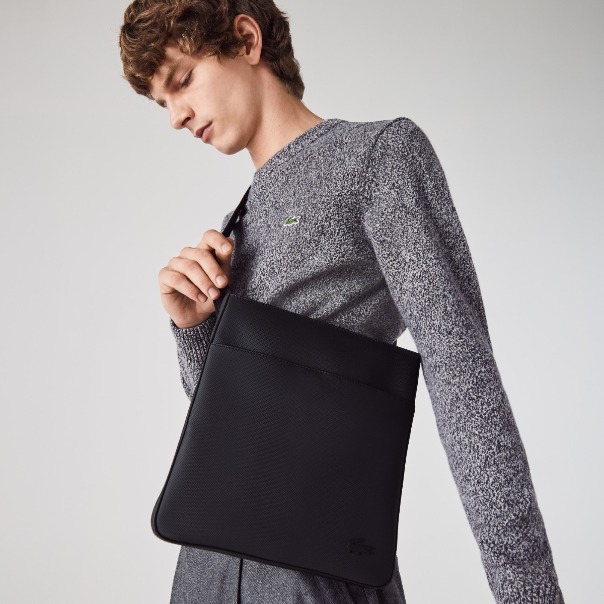 Lacoste Tas Nh4424hc Zwart