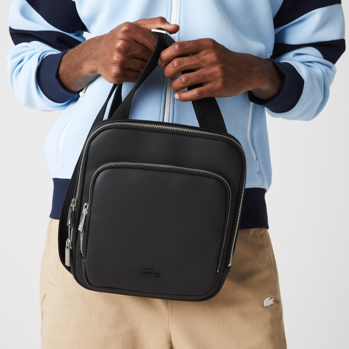 Lacoste Tas Nh3284hc Zwart