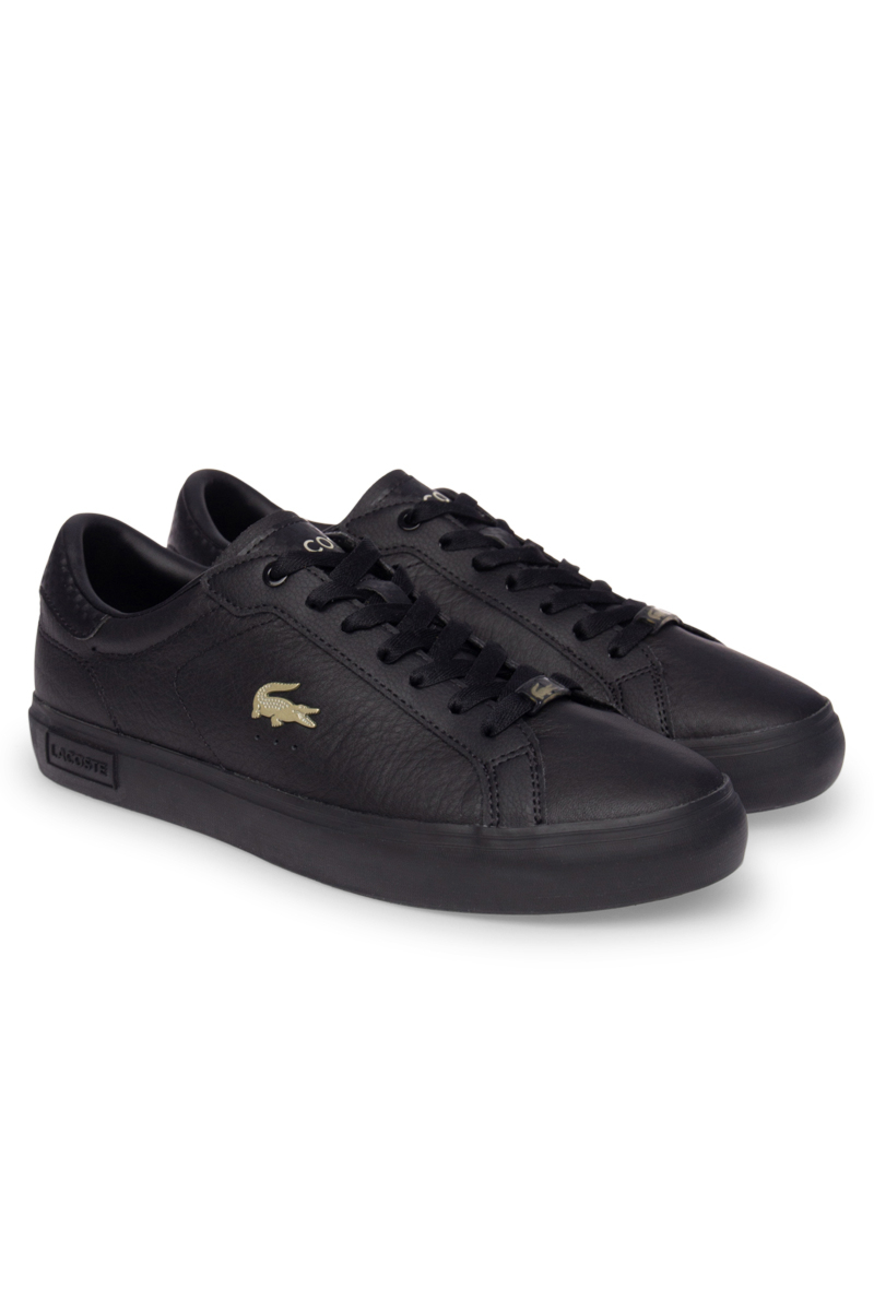 Lacoste Schoenen Powercourt Qsp Zwart