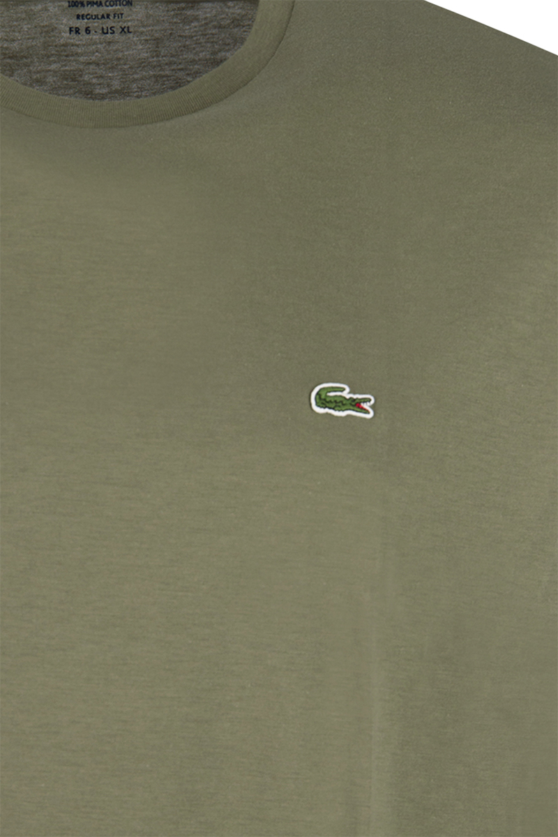 Lacoste T-shirt Th6709 Army