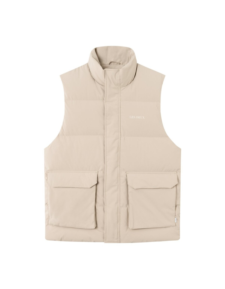 Les Deux Jas Maddox Bodywarmer Beige
