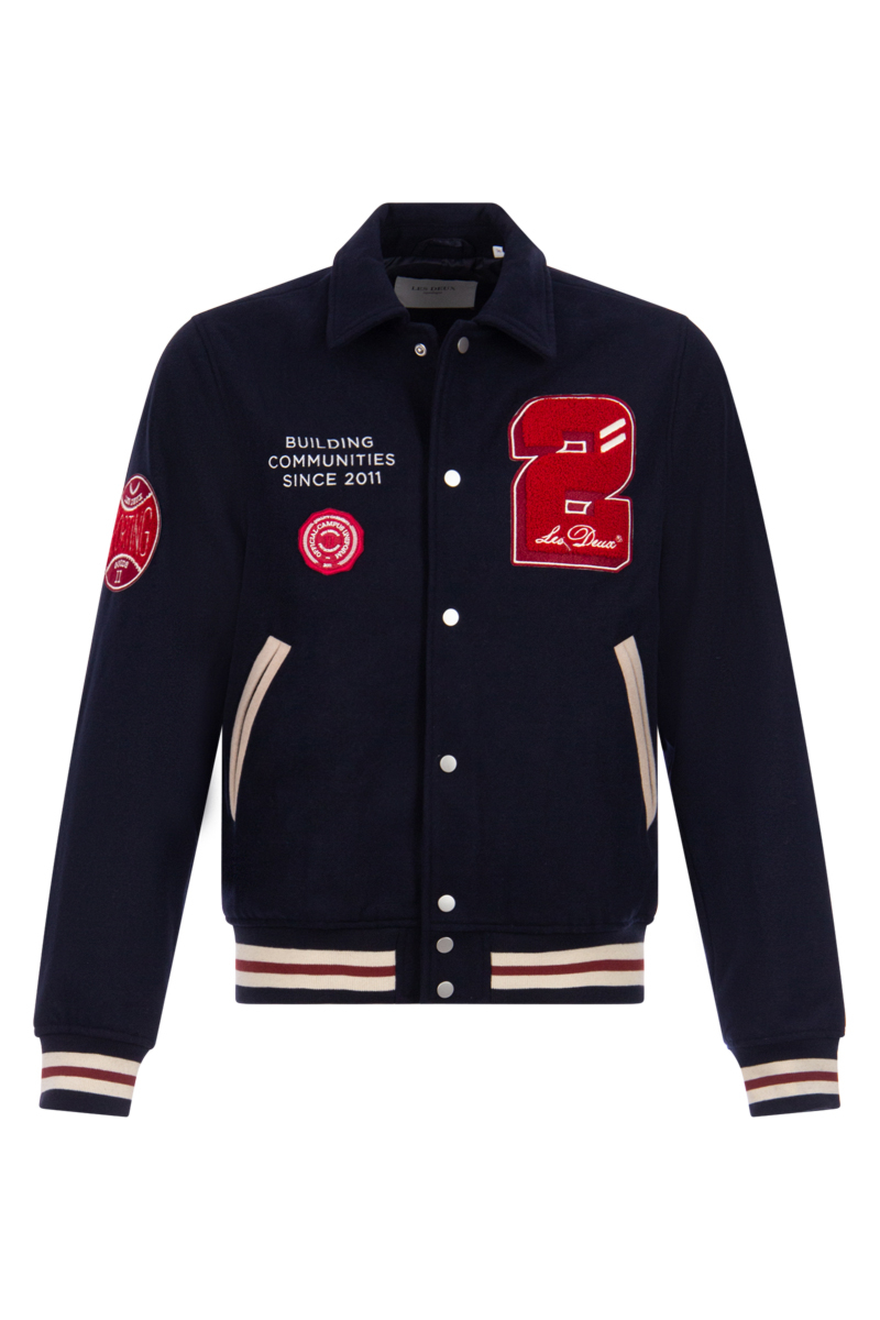 Les Deux Jas Ldm610087 D-blauw