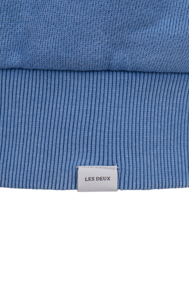 Les Deux Sweater Deacon L-blauw