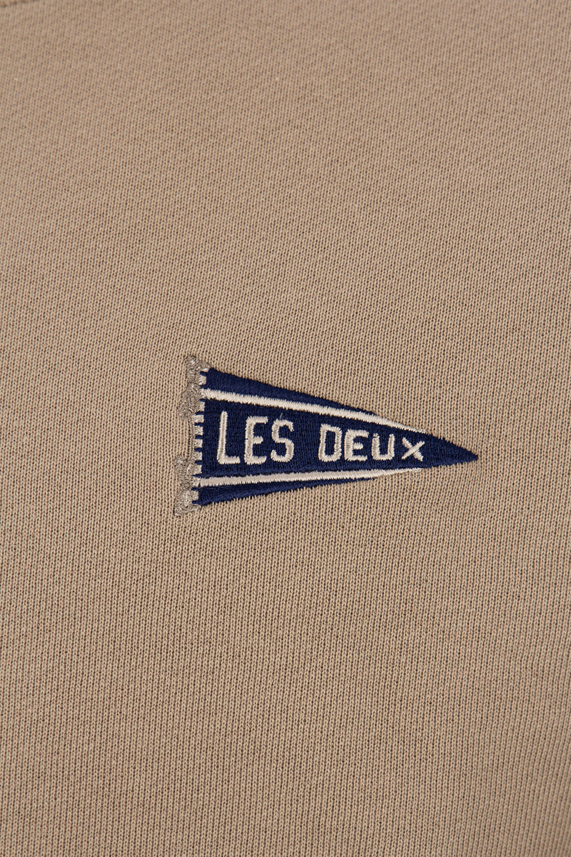 Les Deux Sweater Flag Sweater Beige