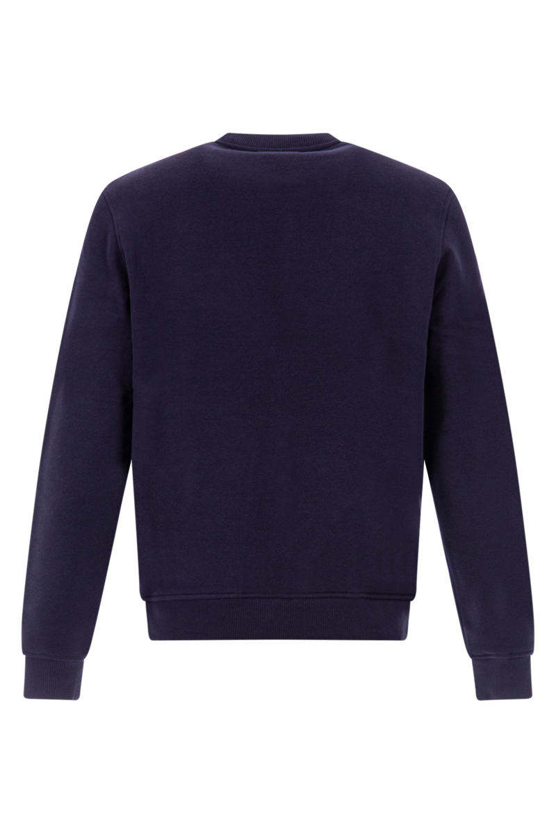 Les Deux Sweater Flag Sweater D-blauw
