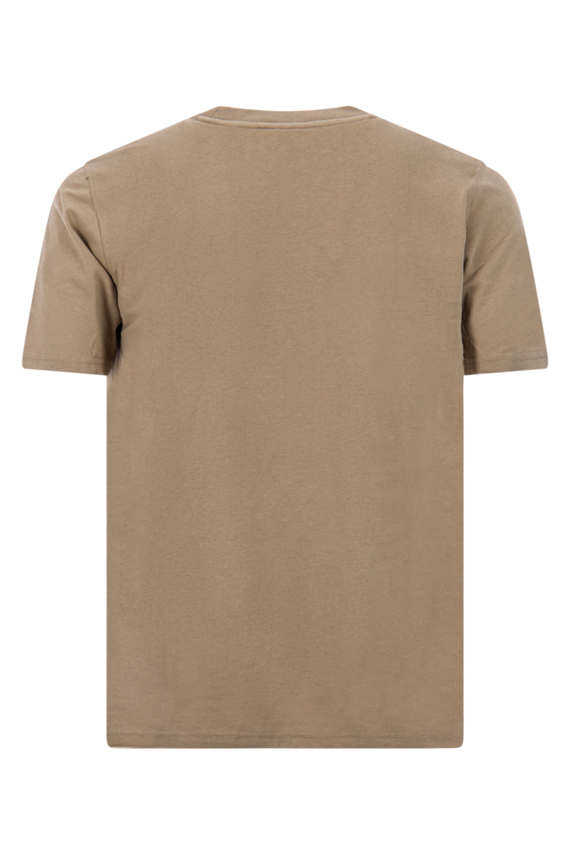 Les Deux T-shirt Flag Tee Beige