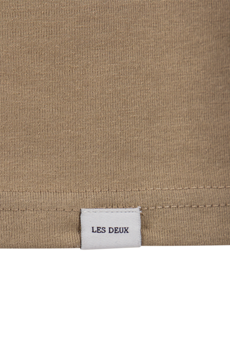 Les Deux T-shirt Flag Tee Beige