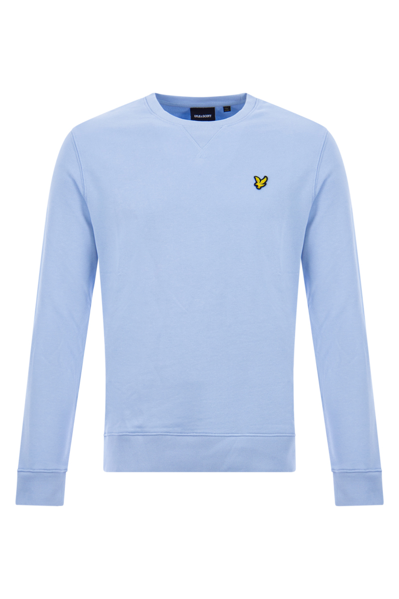 Lyle And Scott Sweater Crew Neck Sweatshirt L-blauw