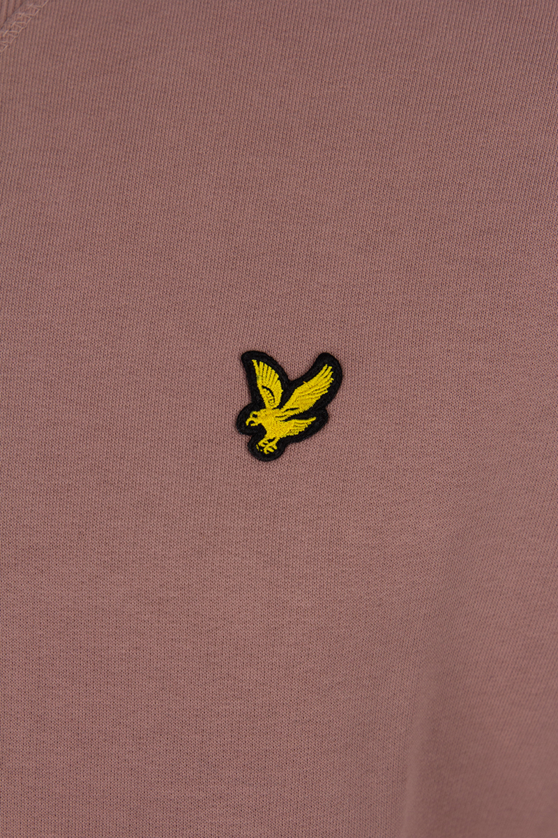 Lyle And Scott Sweater Ml424vog Oud-roze
