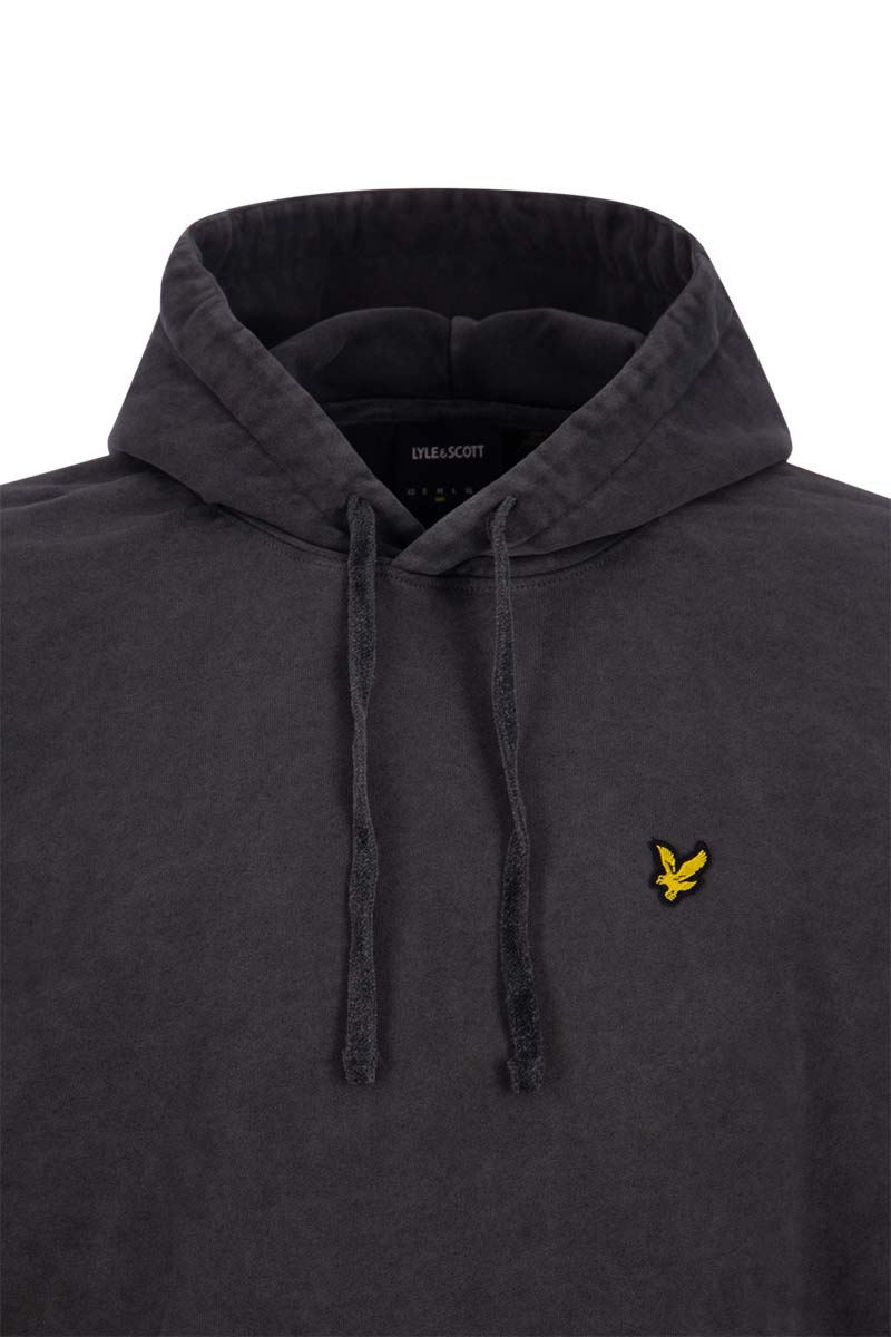 Lyle and scott trui met sales capuchon