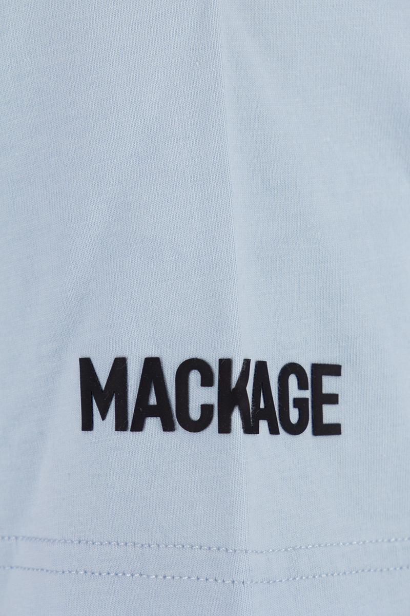 Mackage T-shirt Ace-z L-blauw
