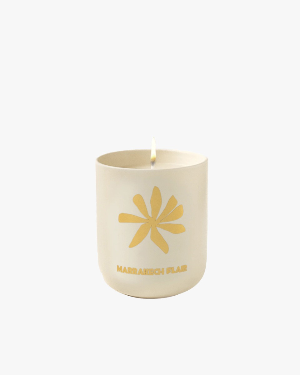 Assouline Interieur Marrakech Flair Candle  Oranje