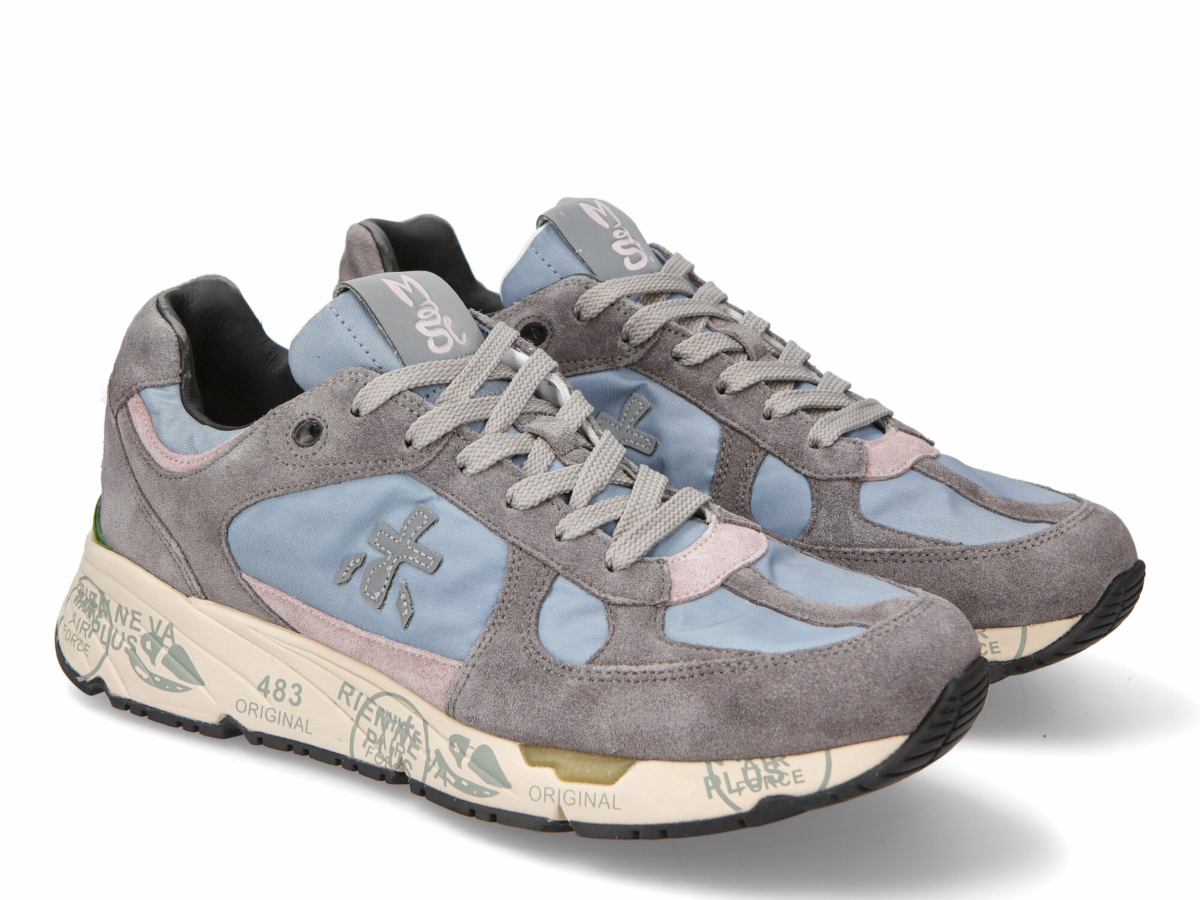 Premiata Schoenen Mase 001 L-blauw