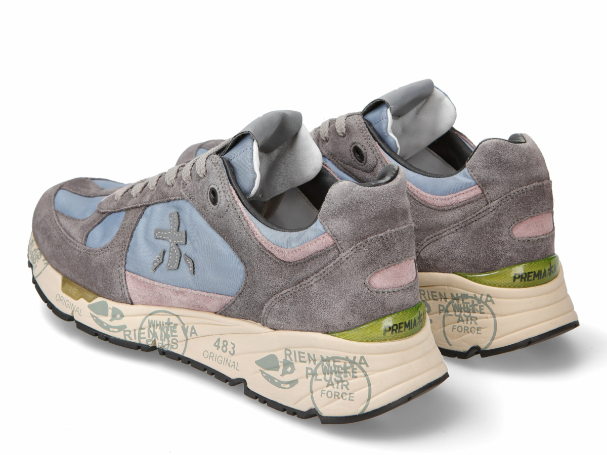 Premiata Schoenen Mase 001 L-blauw