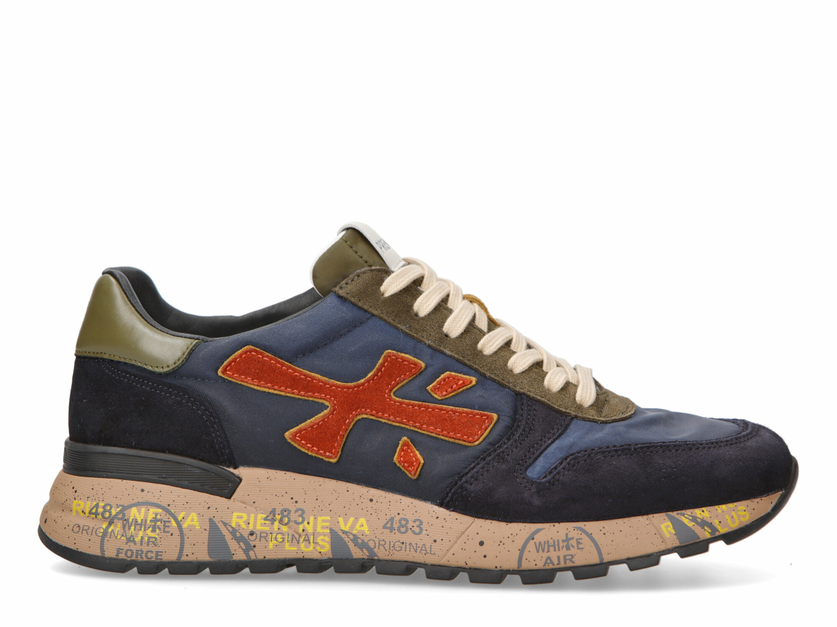 Premiata Schoenen Mick 001 D-blauw