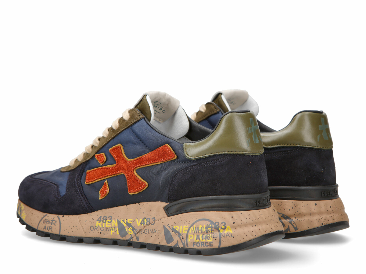 Premiata Schoenen Mick 001 D-blauw
