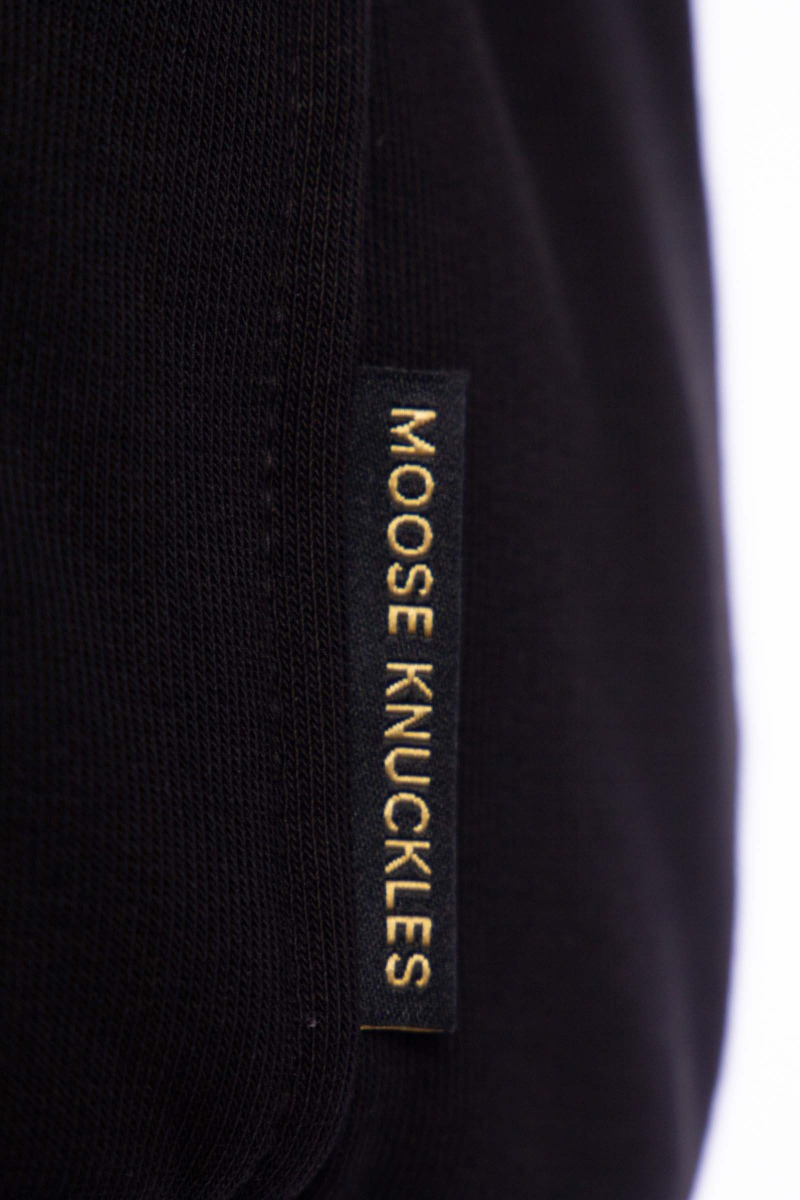 Moose Knuckles Sweater Linden Bunny Zwart