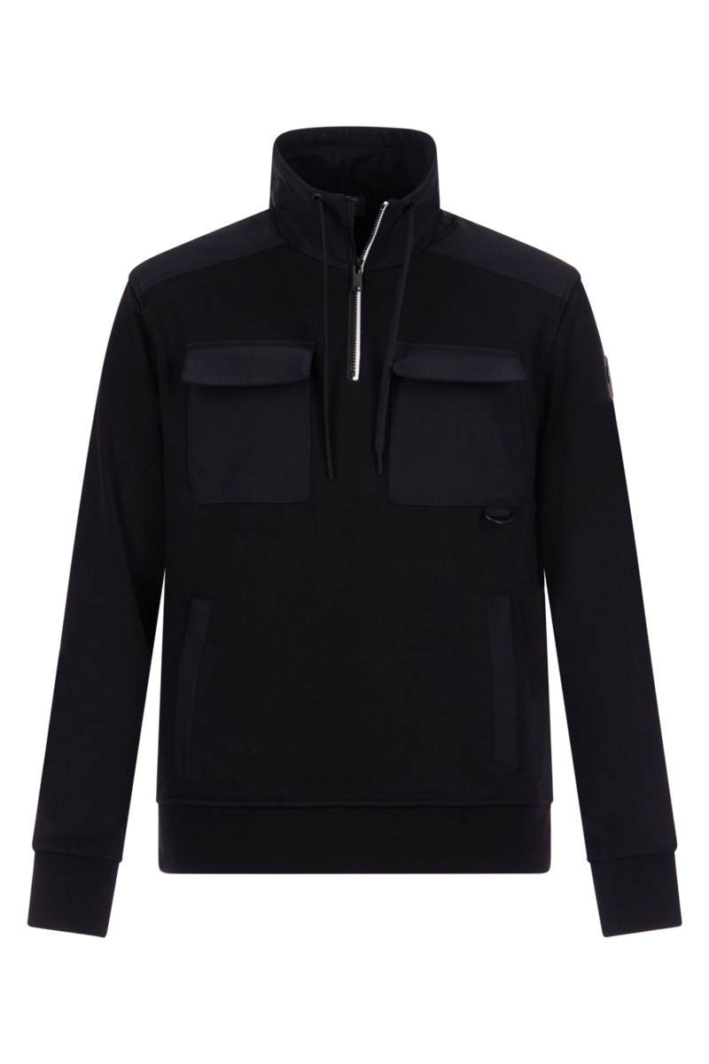 Moose Knuckles Sweater M13ms669 Zwart