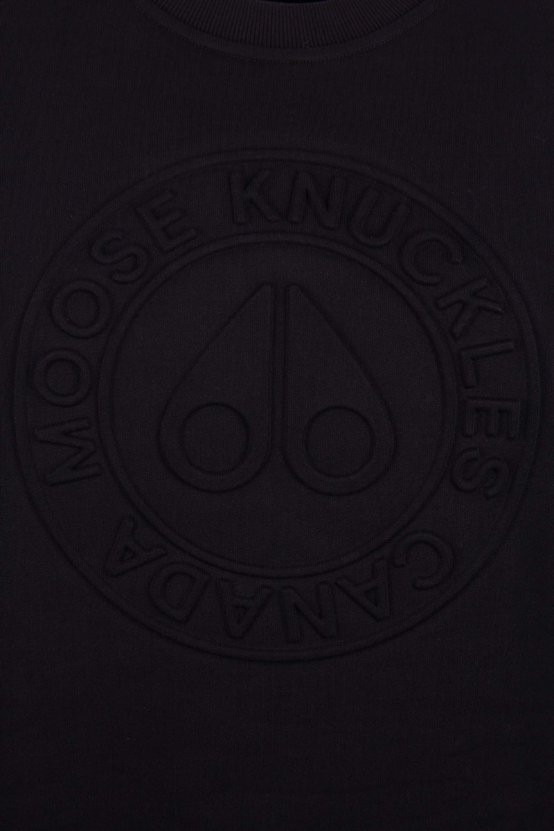Moose Knuckles Sweater Montrose Swt Zwart