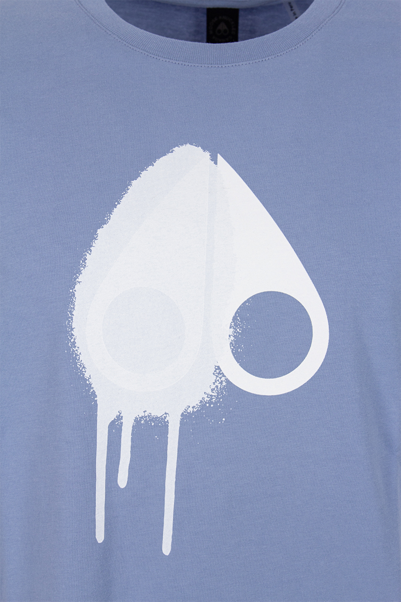 Moose Knuckles T-shirt M12mt717 L-blauw