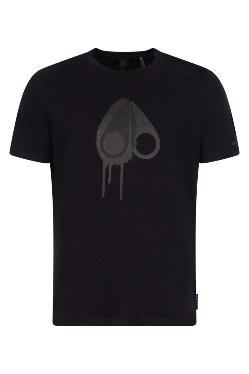 Moose Knuckles T-shirt M12mt717 Zwart