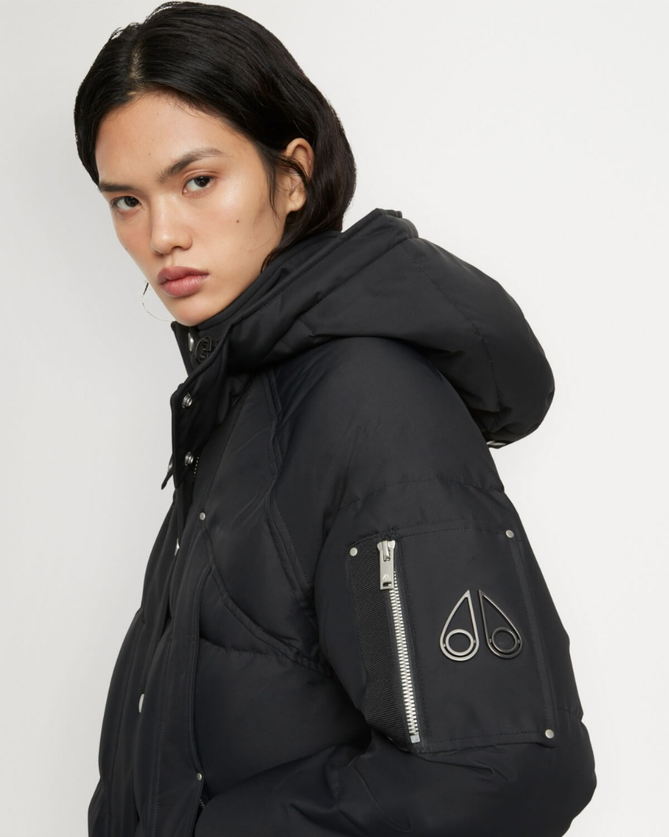 Moose knuckles zwart outlet