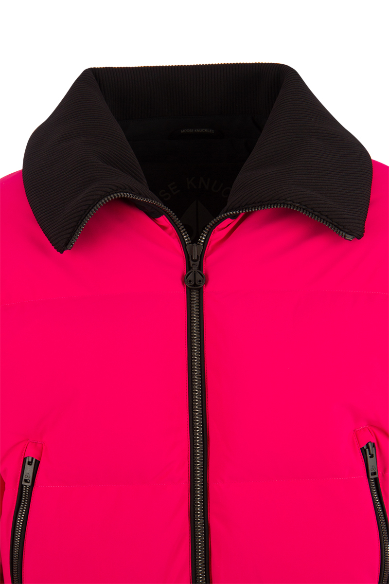 Moose Knuckles Jas Maspeth Puffer Fuchsia