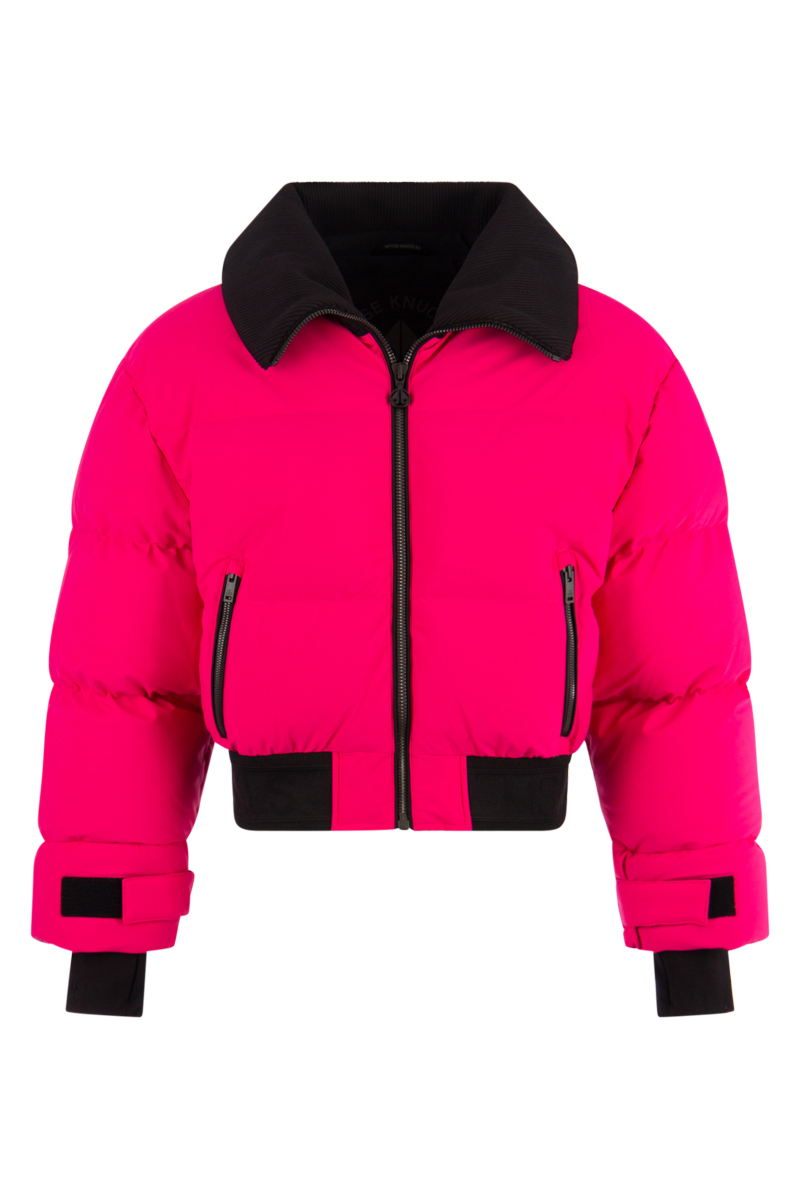 Moose Knuckles Jas Maspeth Puffer Fuchsia