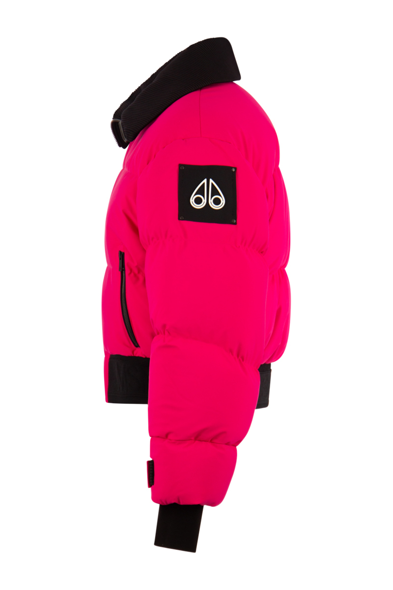 Moose Knuckles Jas Maspeth Puffer Fuchsia