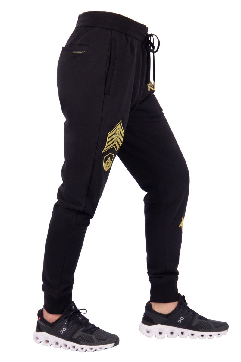 Moose Knuckles Jogging Broek Montrose Zwart