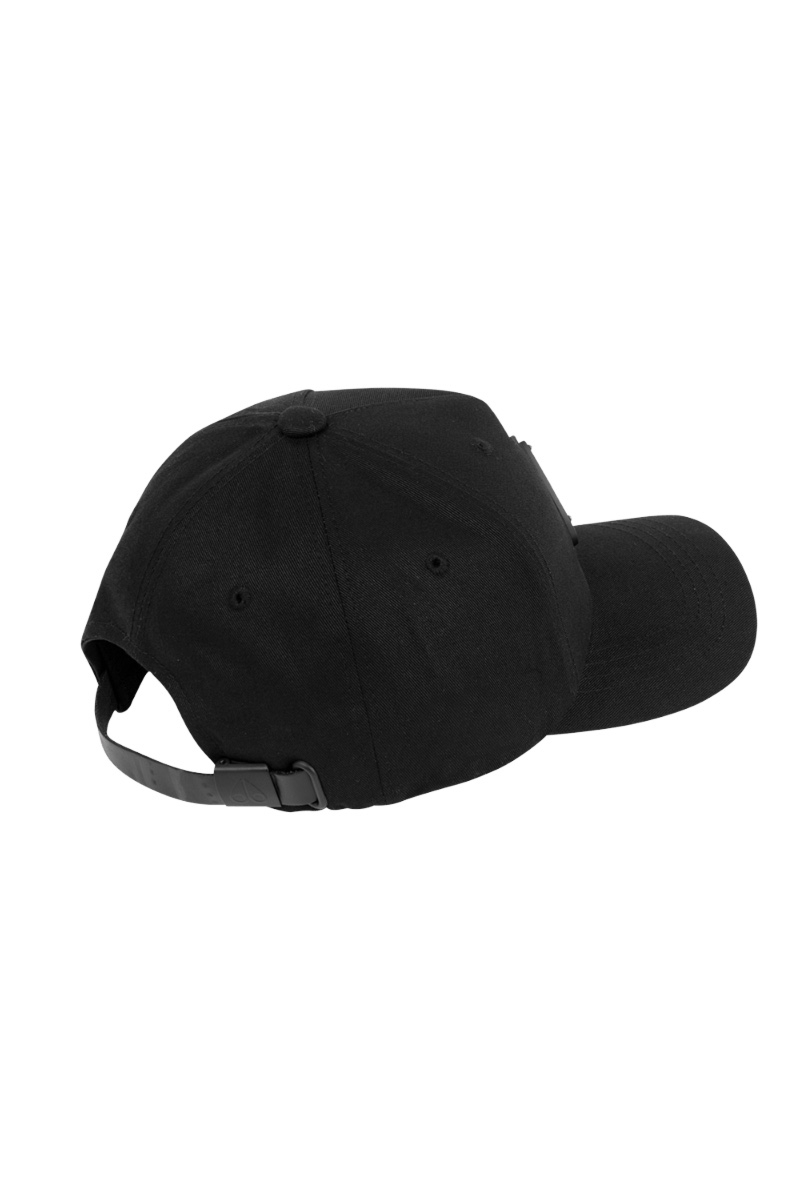 Moose Knuckles Cap Logo Icon Cap Zwart