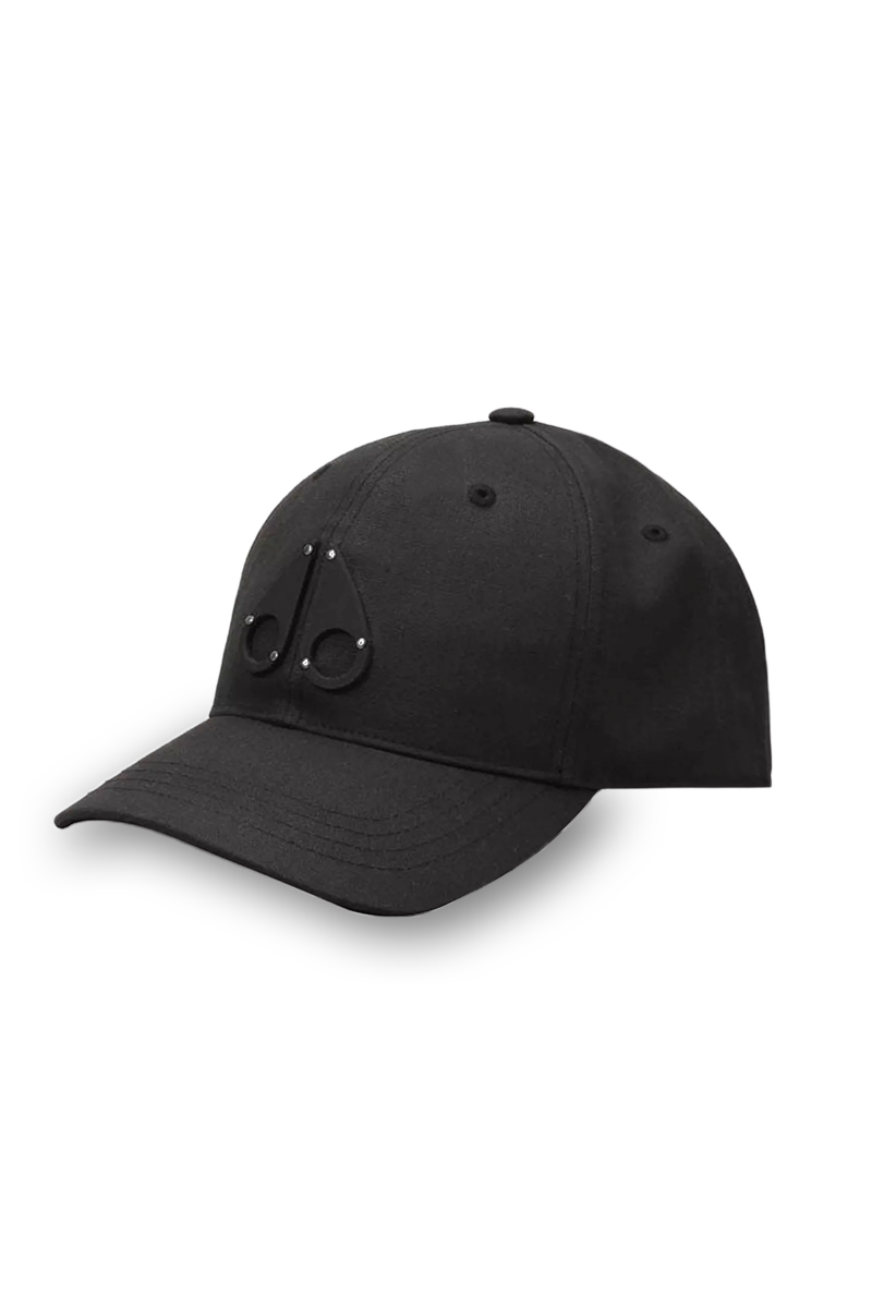 Moose Knuckles Cap Logo Icon Cap Zwart