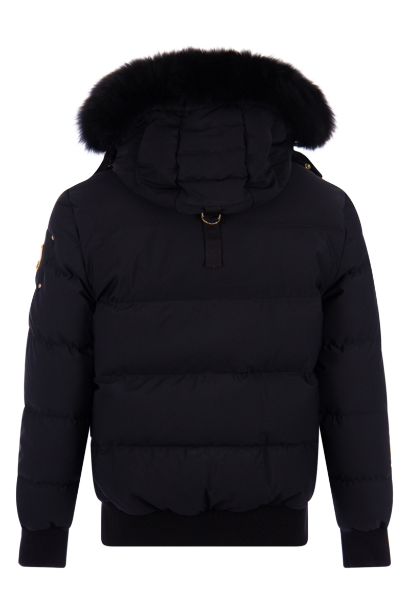 Moose Knuckles Jas Stagg Bomber Mens  Zwart