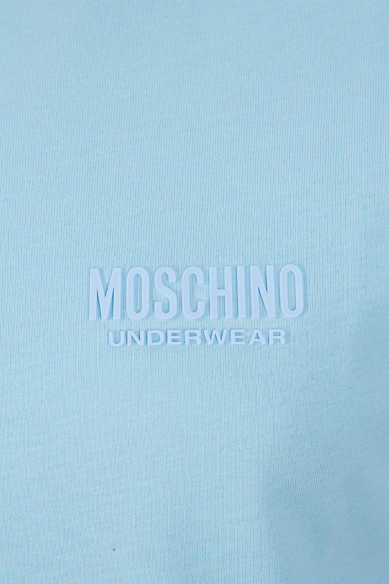 Moschino T-shirt V0781-4305 L-blauw