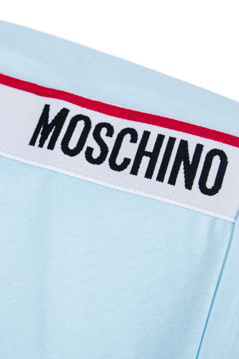 Moschino T-shirt V0781-4305 L-blauw