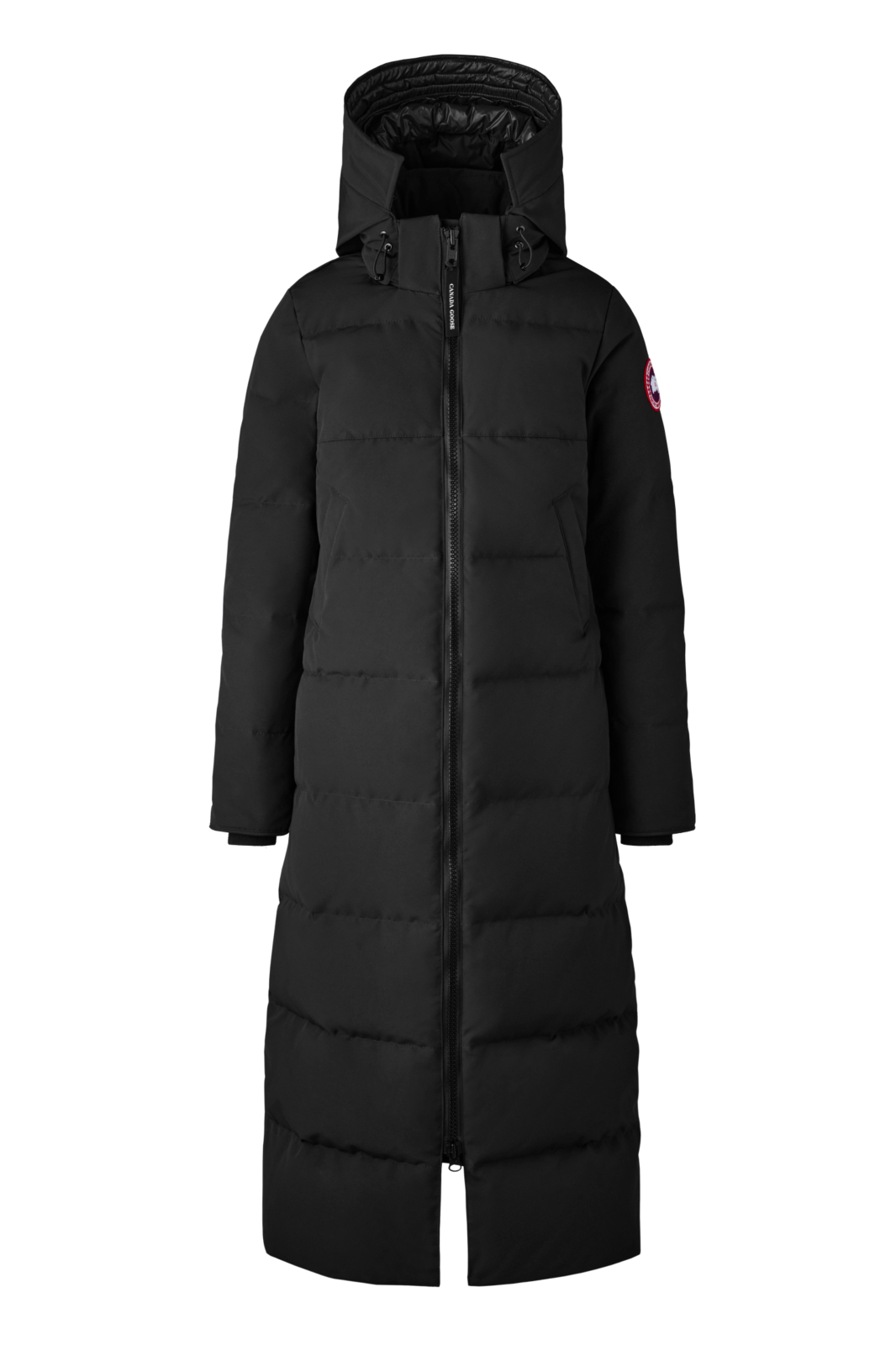 Canada Goose Mystique Parka Zwart Tip de Bruin