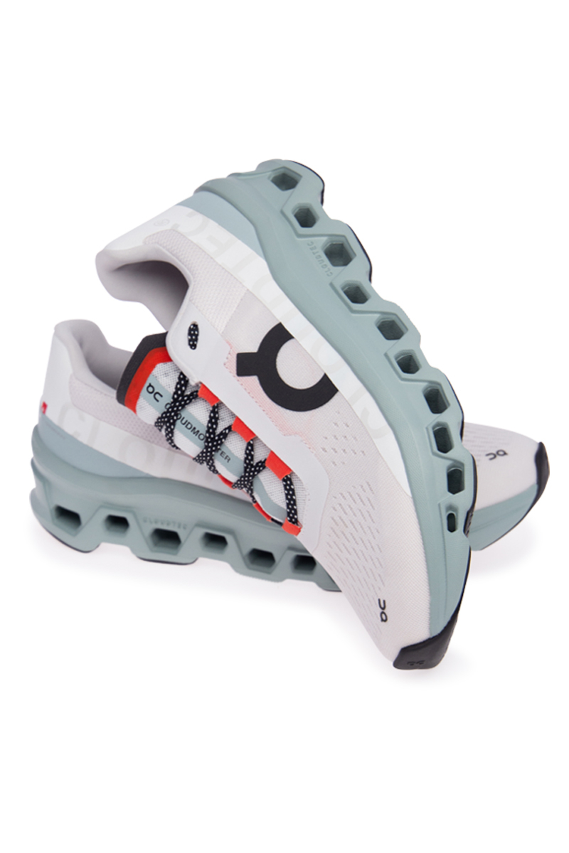 On Running Schoenen Cloudmonster Wit