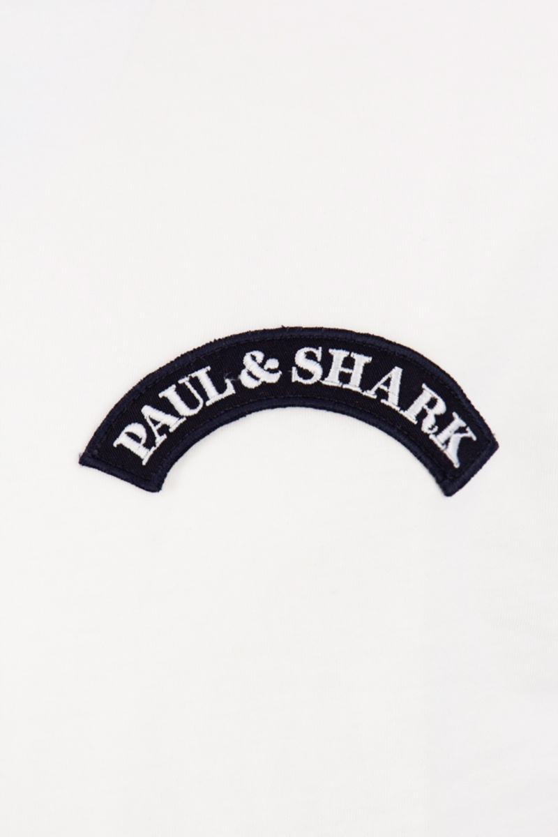 Paul And Shark T-shirt 22411130 Wit